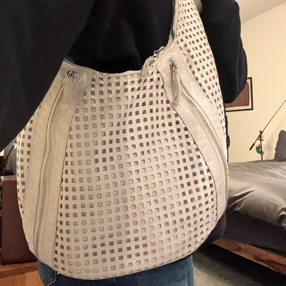 Club Monaco leather hobo bag